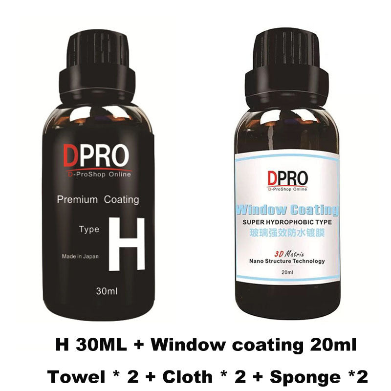 Super hydrophobic car paint 9H Liquid Glass Crystal Ceramic Coating